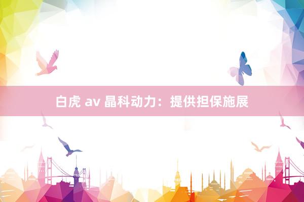 白虎 av 晶科动力：提供担保施展